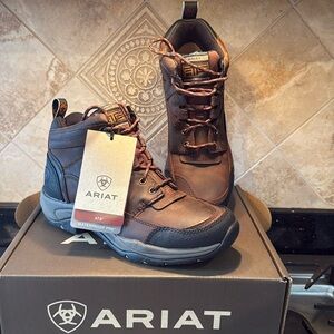 Ariat Women’s Terrain H20 Boots. Great for horseback riding/ barn, and hiking.